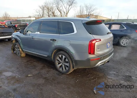 2021 Kia Telluride Ex z USA, uszkodzony, nr VIN 5XYP3DHC0MG117847